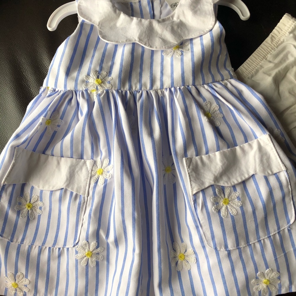 Summer dress with bloomers